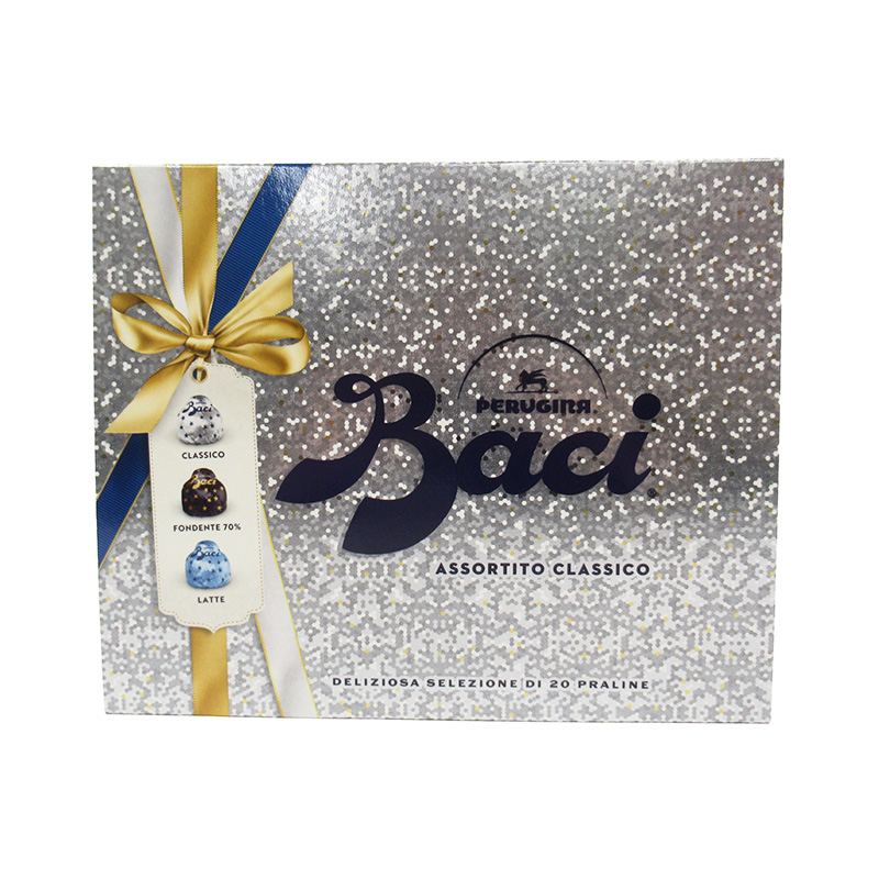 Baci バッチ アソート詰め合わせ シルバー スパークリング GIFT BOX 20粒